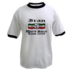 Iran soccer t-shirts